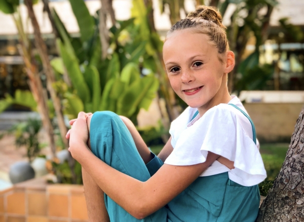 Ebba-Sofie med rolle i "Sound of music".