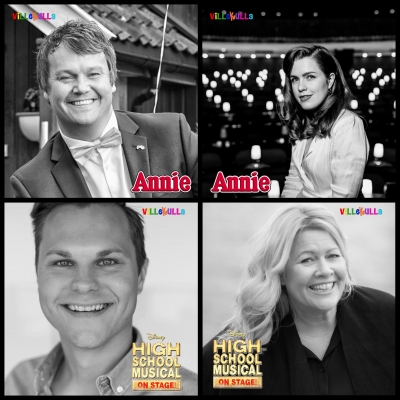 4 x profesjonelle skuespillere til Villekulla