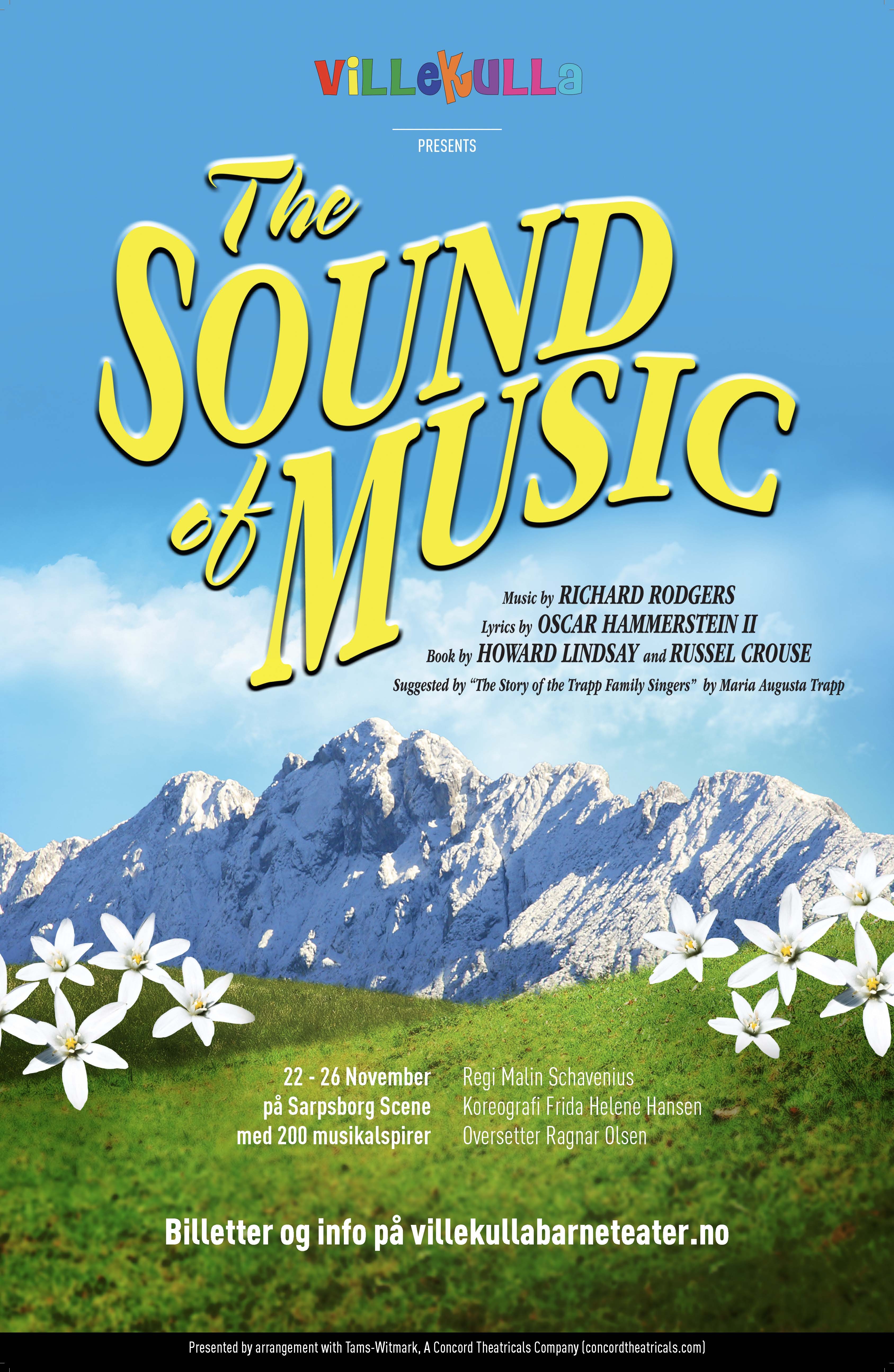 Billettsalget til SOUND OF MUSIC er åpnet.