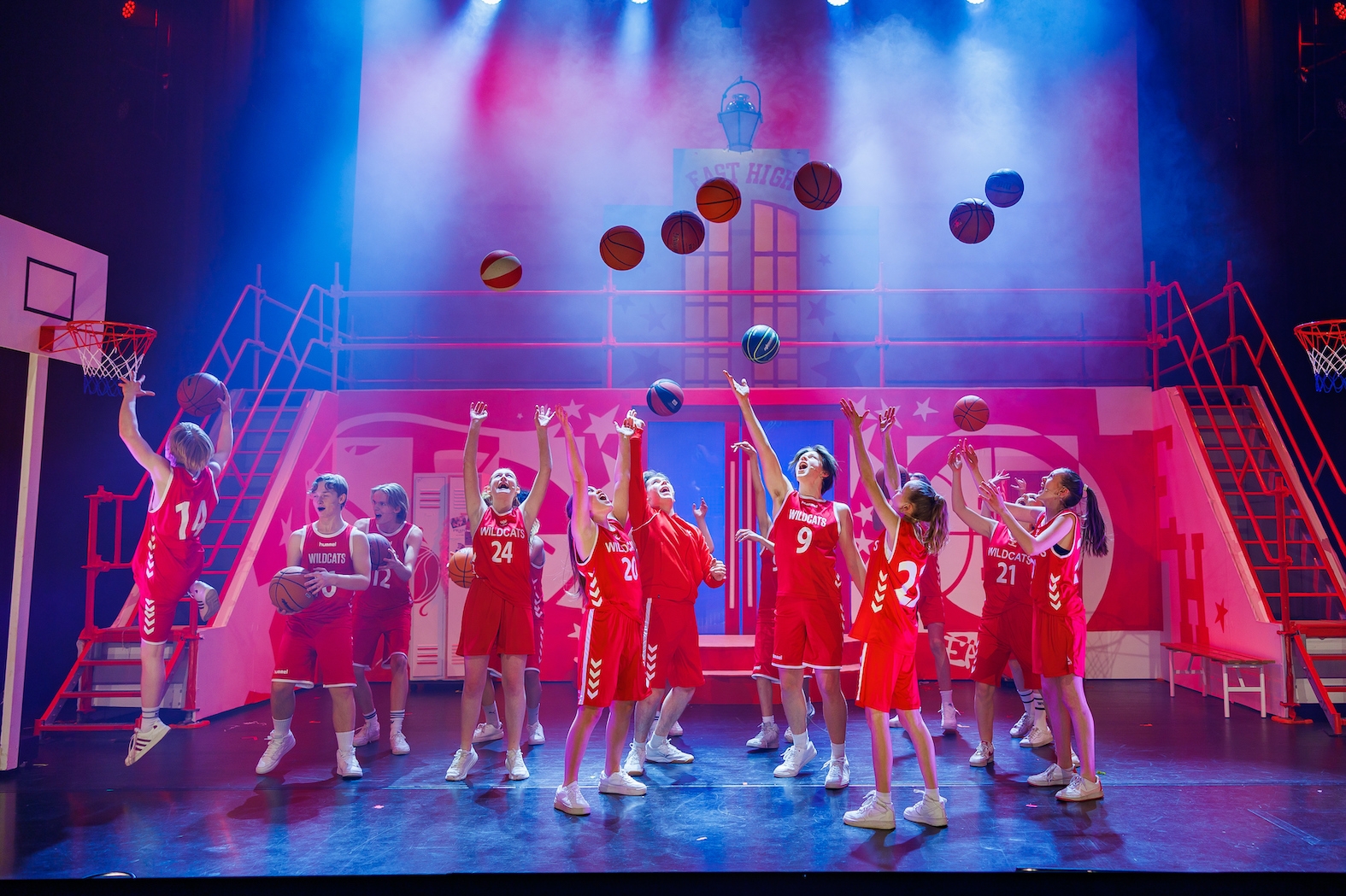 Jubelrop for HIGH SCHOOL MUSICAL.